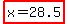 highlight%28x=28.5%29