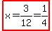 highlight%28x=3%2F12=1%2F4%29