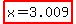highlight%28x=3.009%29