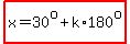 highlight%28x=30%5Eo%2Bk%2A180%5Eo%29