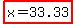 highlight%28x=33.33%29