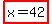 highlight%28x=42%29