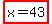 highlight%28x=43%29