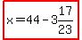 highlight%28x=44-3%2617%2F23%29