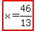 highlight%28x=46%2F13%29