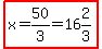 highlight%28x=50%2F3=16%262%2F3%29