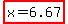 highlight%28x=6.67%29