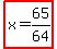 highlight%28x=65%2F64%29