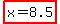 highlight%28x=8.5%29%29