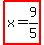 highlight%28x=9%2F5%29