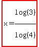 highlight%28x=log%28%283%29%29%2Flog%28%284%29%29%29