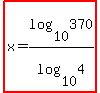 highlight%28x=log%2810%2C370%29%2Flog%2810%2C4%29%29