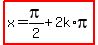 highlight%28x=pi%2F2%2B2k%2Api%29