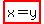 highlight%28x=y%29