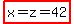highlight%28x=z=42%29