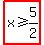 highlight%28x%3E=5%2F2%29