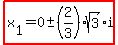 highlight%28x%5B1%5D=0+%2B-+%282%2F3%29sqrt%283%29i%29