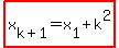 highlight%28x%5Bk%2B1%5D=x%5B1%5D%2Bk%5E2%29