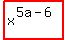 highlight%28x%5E%285a-6%29%29