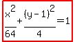 highlight%28x%5E2%2F64%2B%28y-1%29%5E2%2F4=1%29
