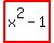 highlight%28x%5E2-1%29