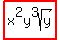 highlight%28x%5E2y%5E3sqrt%28y%29%29