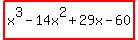 highlight%28x%5E3-14x%5E2%2B29x-60%29