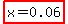 highlight%28x+=+0.06%29