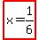 highlight%28x+=+1%2F6%29