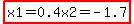 highlight%28x1=0.4x2=-1.7%29%29