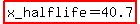 highlight%28x_halflife=40.7%29