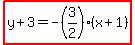 highlight%28y%2B3=-%283%2F2%29%28x%2B1%29%29