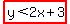 highlight%28y%3C2x%2B3%29