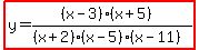 highlight%28y=%28%28x-3%29%28x%2B5%29%29%2F%28%28x%2B2%29%28x-5%29%28x-11%29%29%29