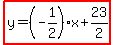 highlight%28y=%28-1%2F2%29x%2B23%2F2%29