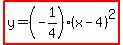 highlight%28y=%28-1%2F4%29%28x-4%29%5E2%29