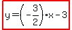 highlight%28y=%28-3%2F2%29x-3%29