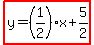 highlight%28y=%281%2F2%29x%2B5%2F2%29