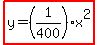 highlight%28y=%281%2F400%29x%5E2%29