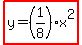 highlight%28y=%281%2F8%29x%5E2%29