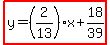 highlight%28y=%282%2F13%29x%2B18%2F39%29