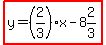 highlight%28y=%282%2F3%29x-8%262%2F3%29