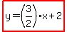 highlight%28y=%283%2F2%29x%2B2%29