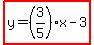 highlight%28y=%283%2F5%29x-3%29