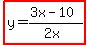 highlight%28y=%283x-10%29%2F%282x%29%29