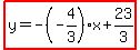 highlight%28y=-%28-4%2F3%29x%2B23%2F3%29