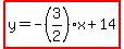 highlight%28y=-%283%2F2%29x%2B14%29