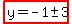 highlight%28y=-1%2B-+3%29