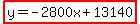 highlight%28y=-2800x%2B13140%29