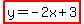 highlight%28y=-2x%2B3%29